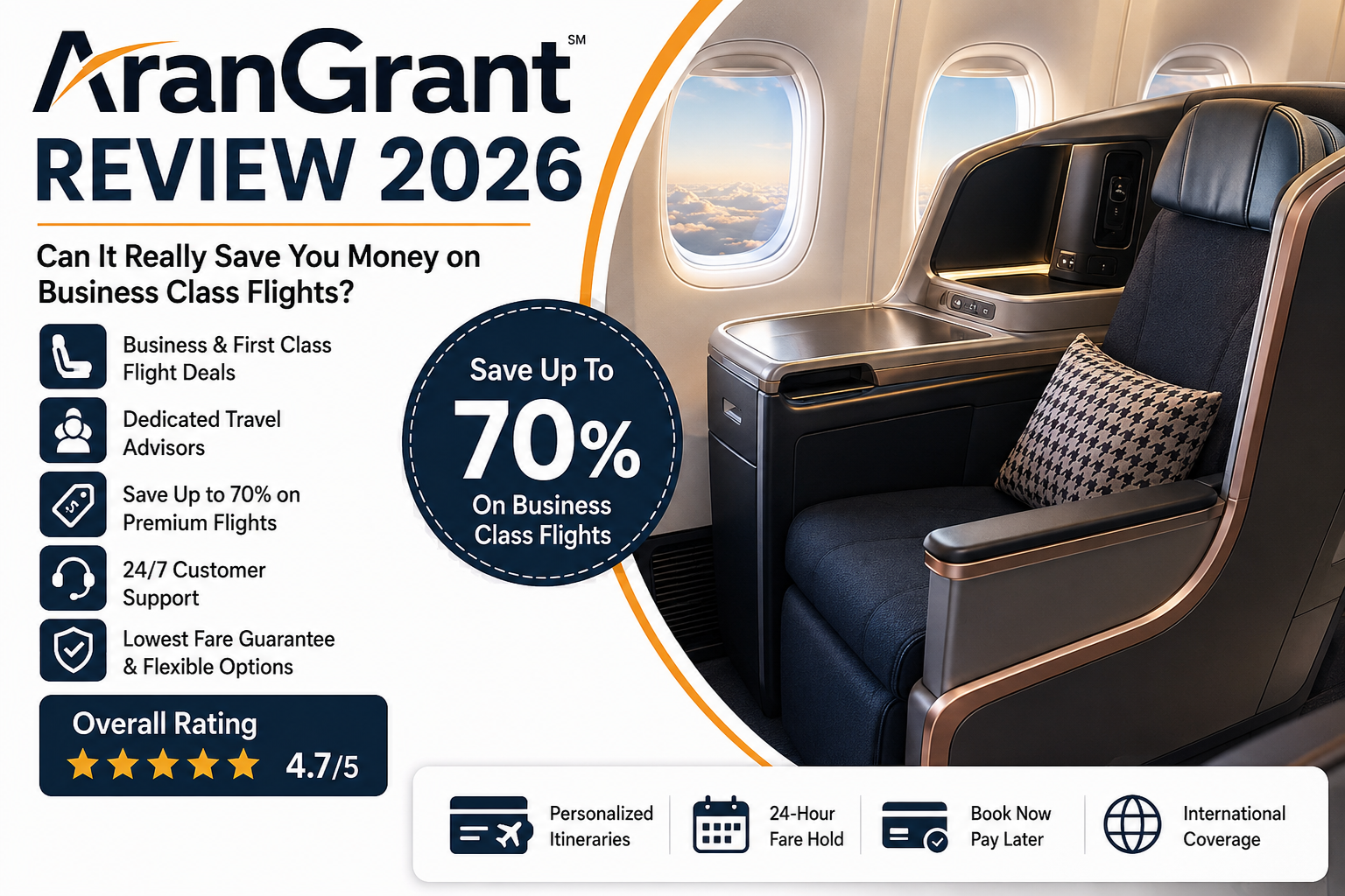 AranGrant Review 2026: Can This Travel Agency Really Save You Money on Business Class Flights?
