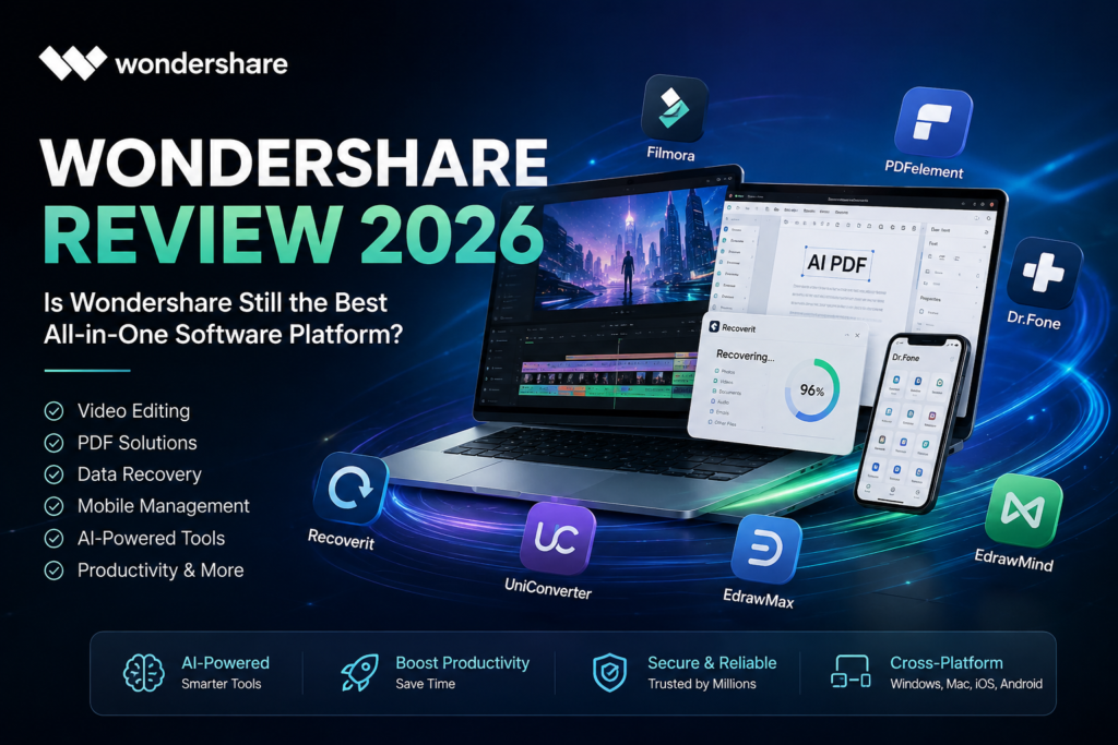 Wondershare Review 2026: Is Wondershare Still the Best All-in-One Software Platform?