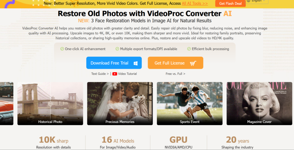 Best AI Video Enhancer: VideoProc Converter AI Review